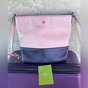 Kate Spade Black Beige Crossbody